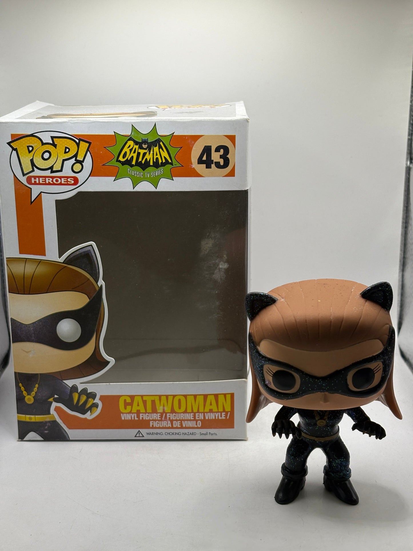 Funko POP! Heroes Batman #43 Catwoman Vinyl Figure 2013 *NO MOULD* FRENLY BRICKS - Open 7 Days