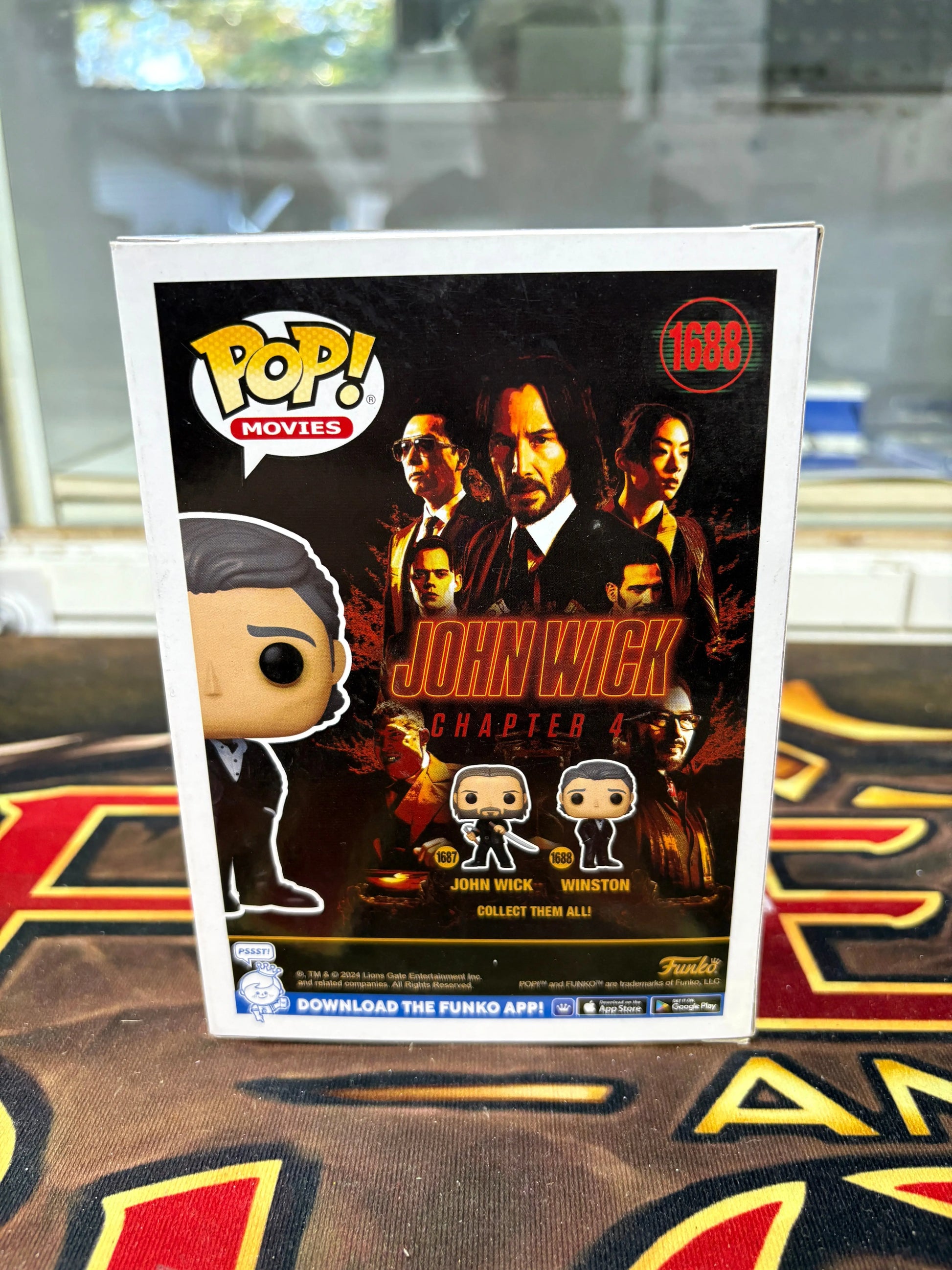 Funko Pop! Movies John Wick: Winston Chapter 4 Vinyl Figure #1688 FRENLY BRICKS - Open 7 Days