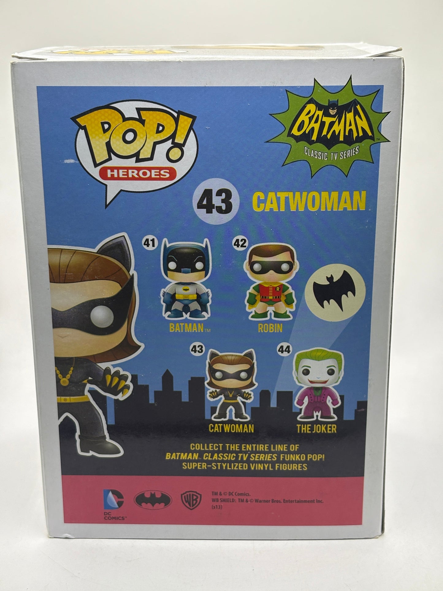 Funko POP! Heroes Batman #43 Catwoman Vinyl Figure 2013 *NO MOULD* FRENLY BRICKS - Open 7 Days
