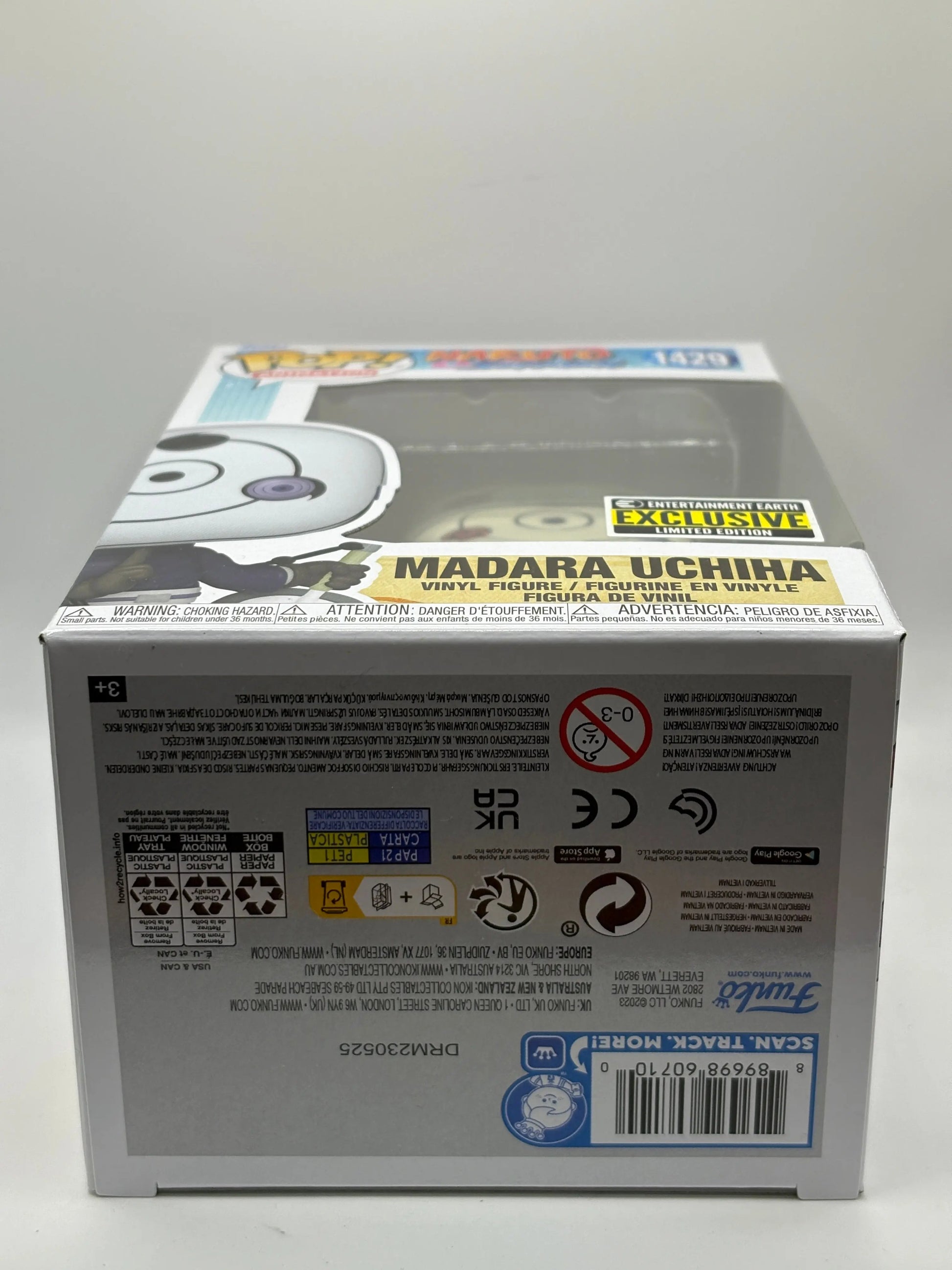 Funko POP! Naruto Shippuden #1429 Madara Uchiha Entertainment Earth Exclusive FRENLY BRICKS - Open 7 Days