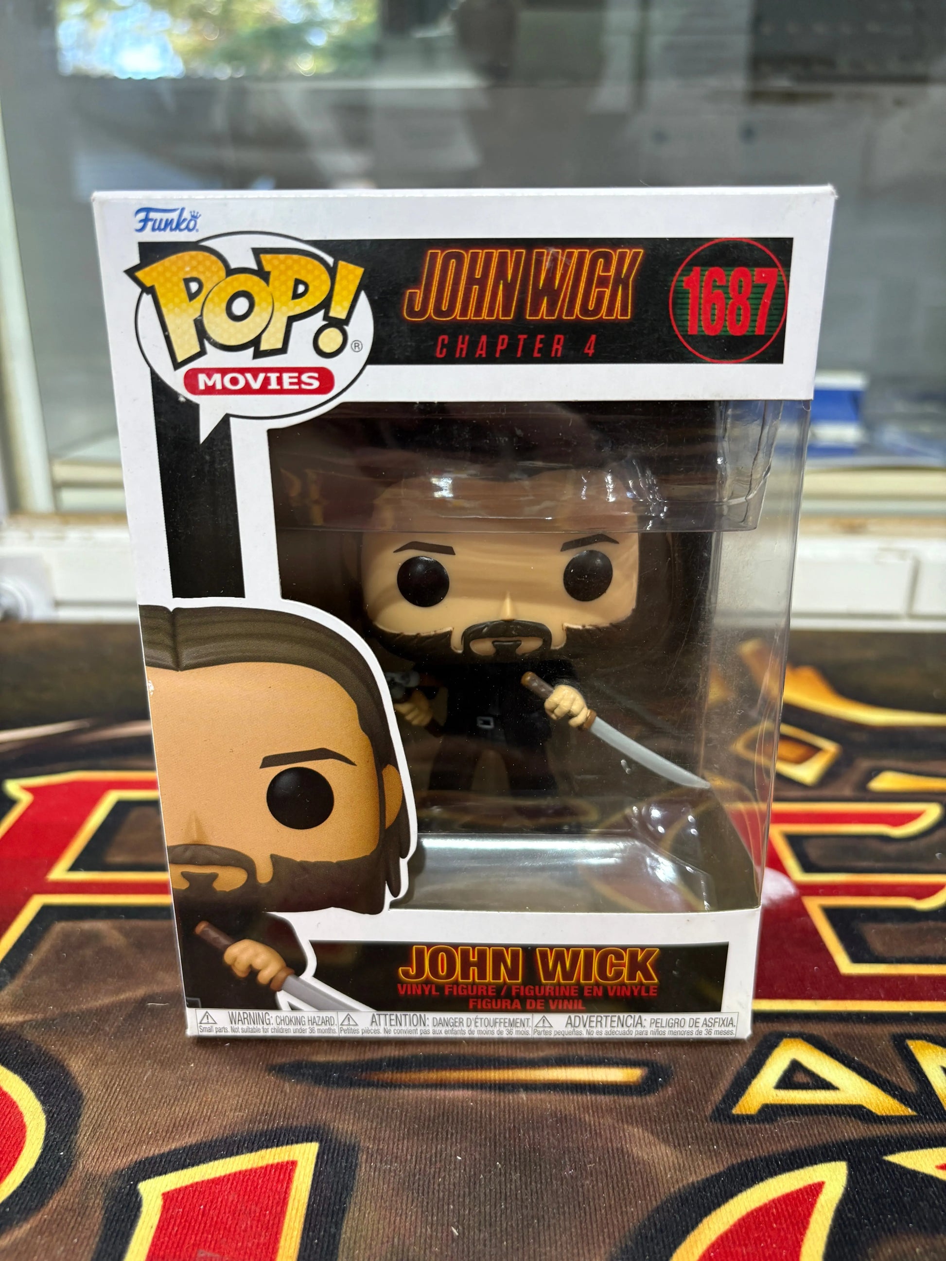 Funko Pop - JOHN WICK 1687 - Chapter 4 - MOVIES FRENLY BRICKS - Open 7 Days