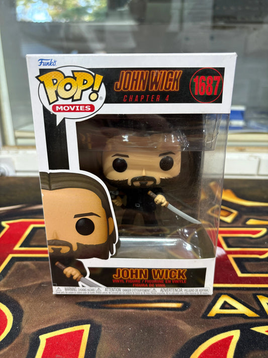 Funko Pop - JOHN WICK 1687 - Chapter 4 - MOVIES FRENLY BRICKS - Open 7 Days