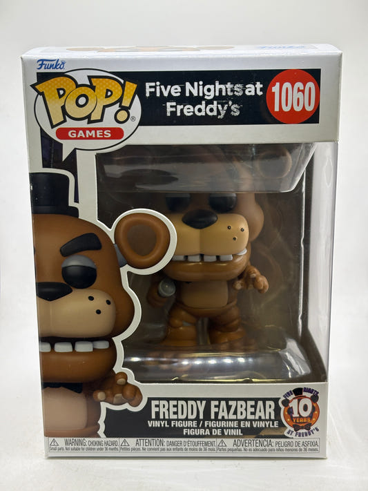 Funko POP! Games Five Knights at Freddys #1060 Freddy Fazbear Vinyl Figure
