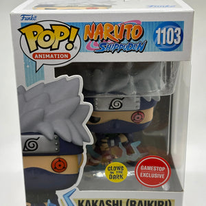 Funko POP! Naruto Shippuden #1103 Kakashi Raikiri Glow Gamestop Exclusive FRENLY BRICKS - Open 7 Days