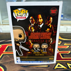 Funko Pop - JOHN WICK 1687 - Chapter 4 - MOVIES FRENLY BRICKS - Open 7 Days