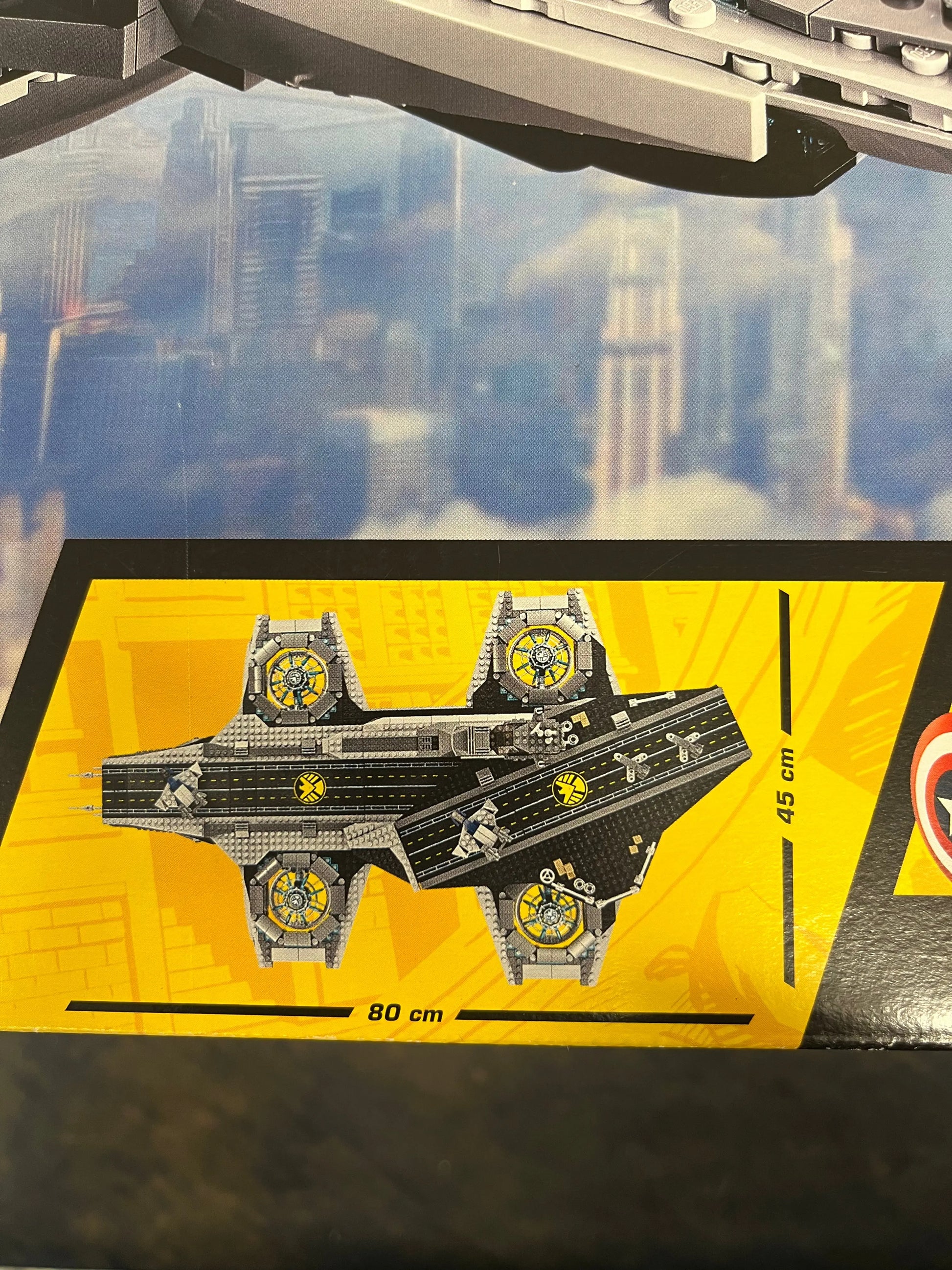 LEGO Marvel Super Heroes The Shield Helicarrier #76042 FRENLY BRICKS - Open 7 Days