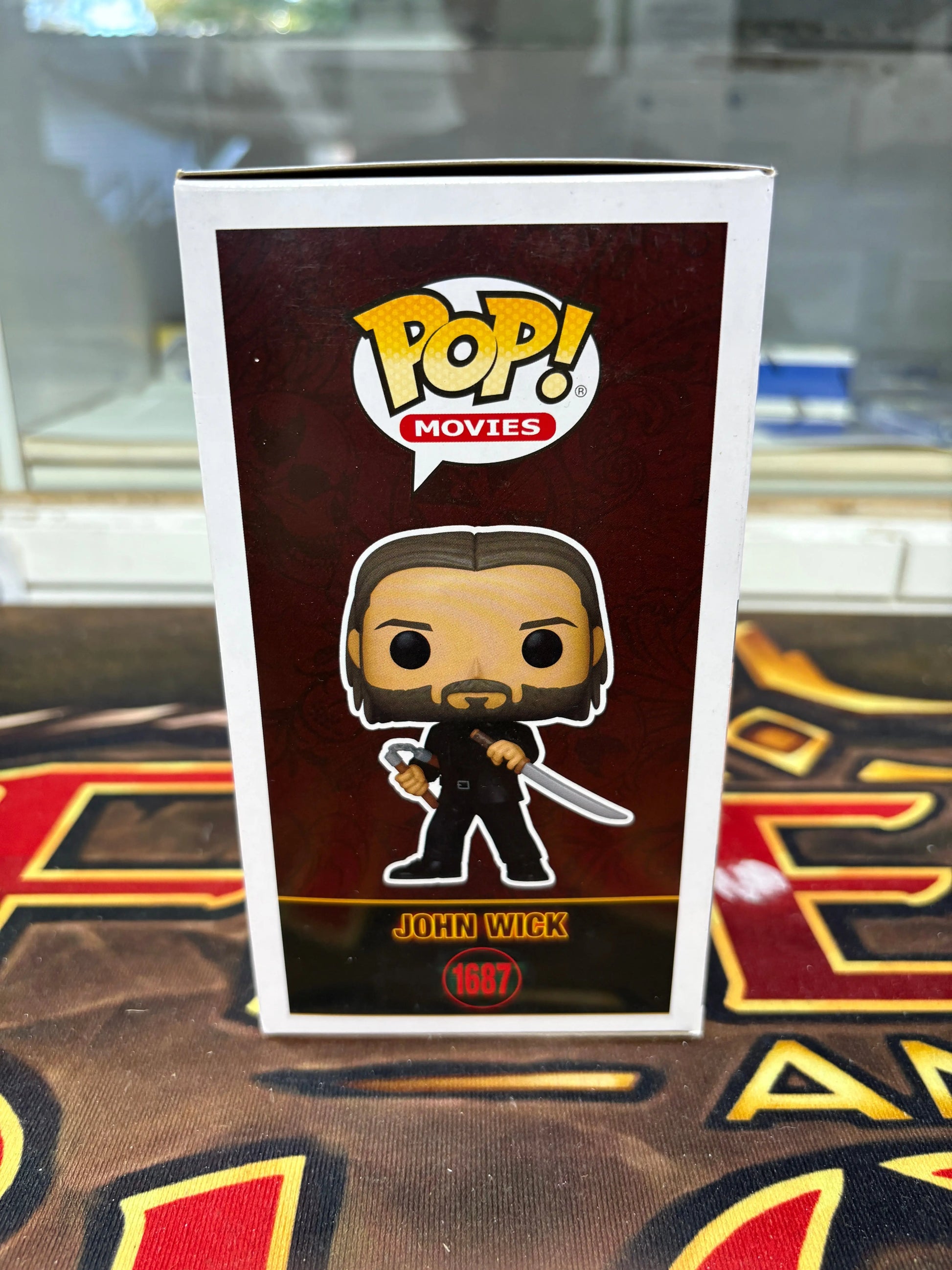 Funko Pop - JOHN WICK 1687 - Chapter 4 - MOVIES FRENLY BRICKS - Open 7 Days