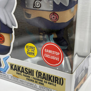 Funko POP! Naruto Shippuden #1103 Kakashi Raikiri Glow Gamestop Exclusive FRENLY BRICKS - Open 7 Days