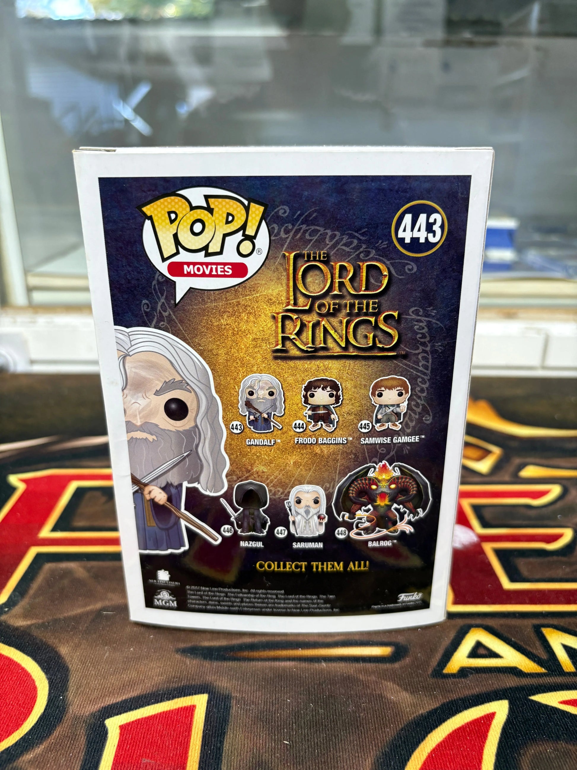 Funko POP! Movies: The Lord of the Rings - Gandalf #443 Vinyl Figure FRENLY BRICKS - Open 7 Days