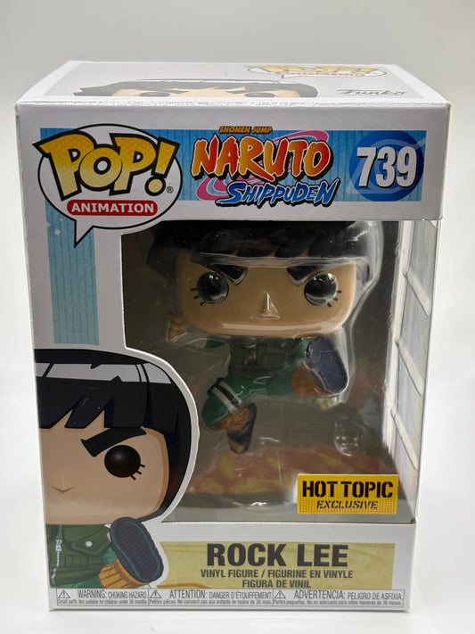 Funko POP! Animation Naruto Shippuden #739 Rock Lee Hot Topic Exclusive FRENLY BRICKS - Open 7 Days
