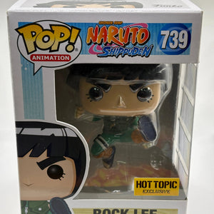 Funko POP! Animation Naruto Shippuden #739 Rock Lee Hot Topic Exclusive FRENLY BRICKS - Open 7 Days