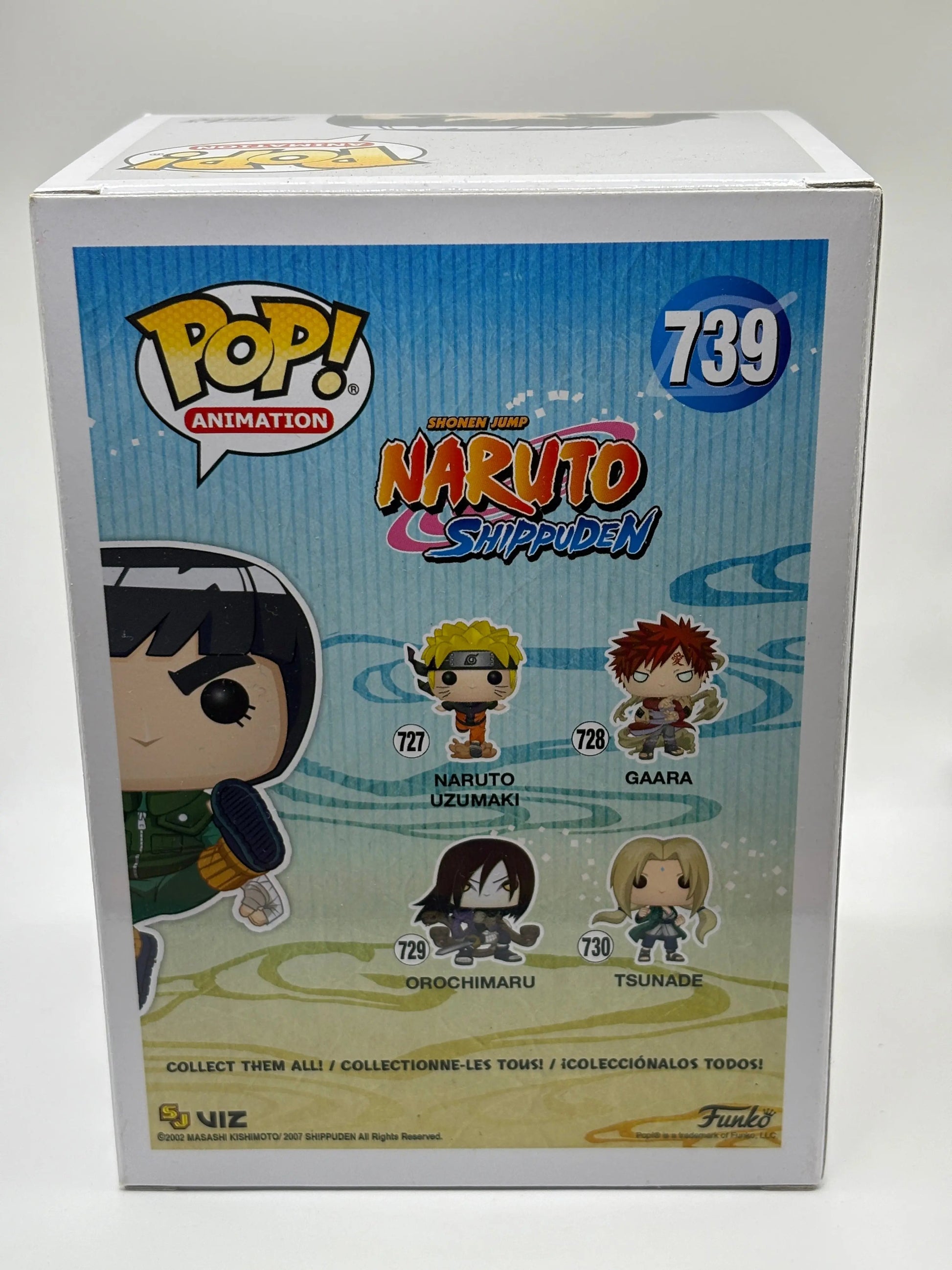 Funko POP! Animation Naruto Shippuden #739 Rock Lee Hot Topic Exclusive FRENLY BRICKS - Open 7 Days