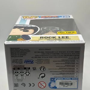Funko POP! Animation Naruto Shippuden #739 Rock Lee Hot Topic Exclusive FRENLY BRICKS - Open 7 Days
