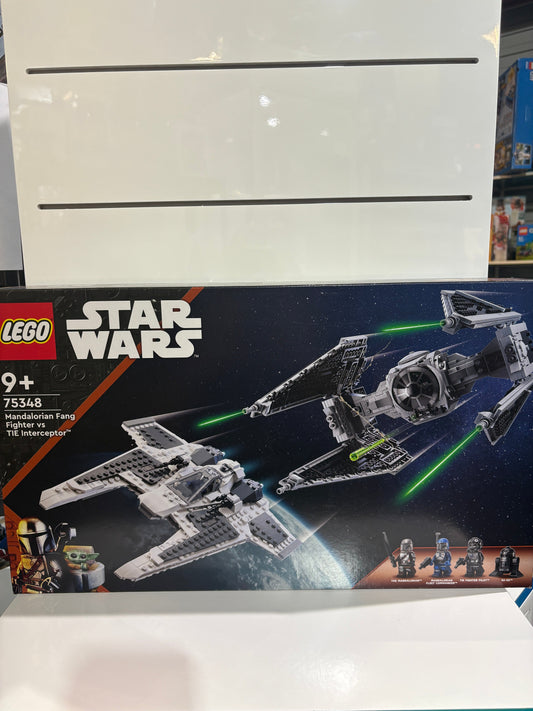 Lego Star Wars #75348 Mandalorian Fang vs TIE Interceptor *Box Damage* FRENLY BRICKS - Open 7 Days