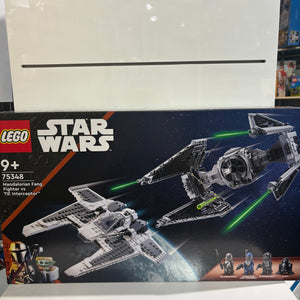 Lego Star Wars #75348 Mandalorian Fang vs TIE Interceptor *Box Damage* FRENLY BRICKS - Open 7 Days