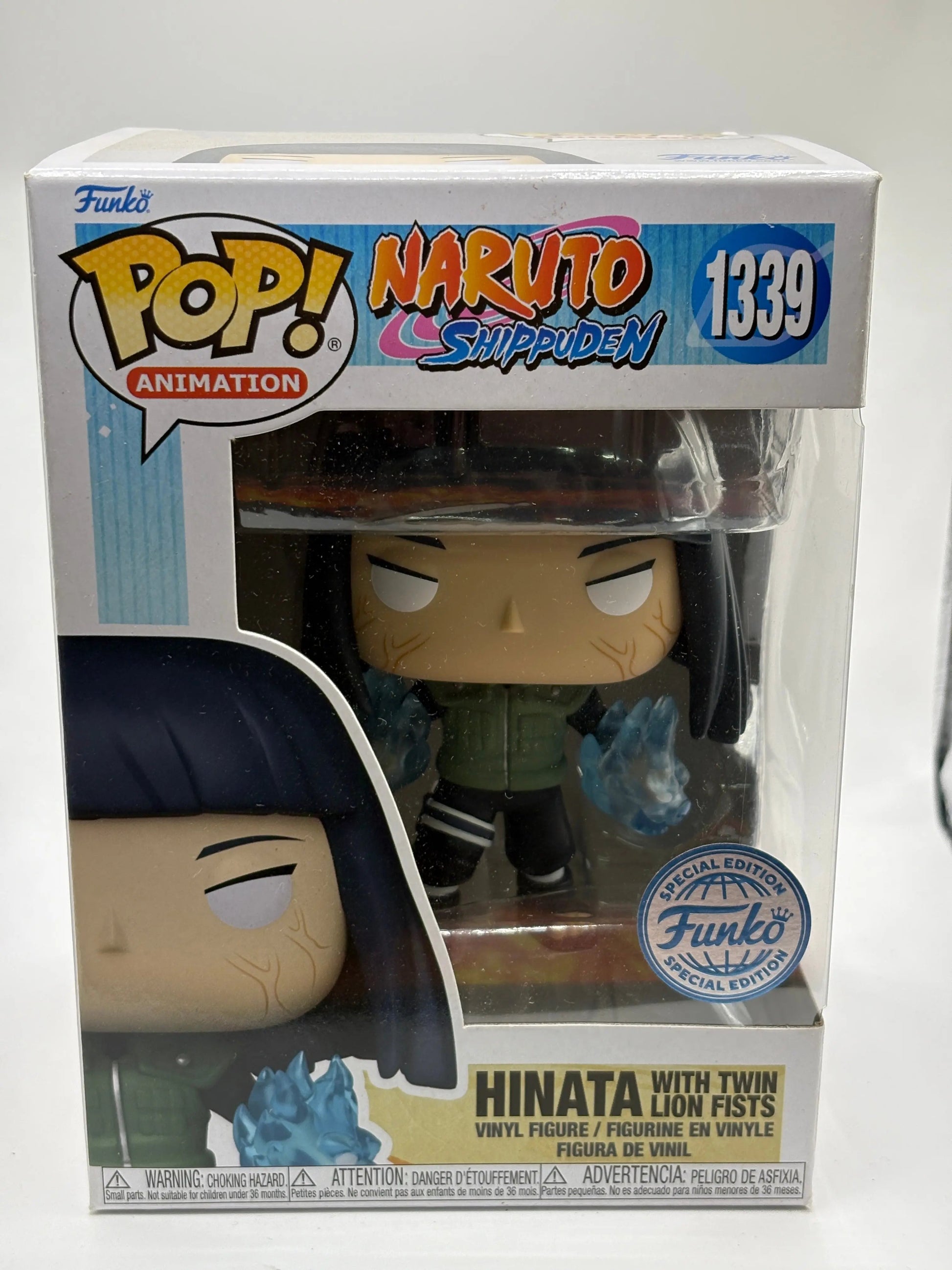 Funko POP! Naruto Shippuden #1339 Hinata with Twin Lion Fists SE FRENLY BRICKS - Open 7 Days
