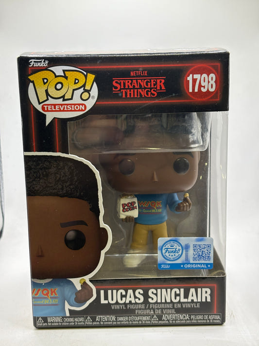 Funko POP! Television Stranger Things #1798 Lucas Sinclair Vinyl Figure