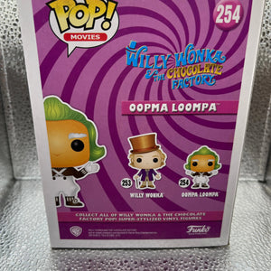 Funko Pop Movies - Charlie and the Chocolate Factory - Oompa Loompa #254 FRENLY BRICKS - Open 7 Days