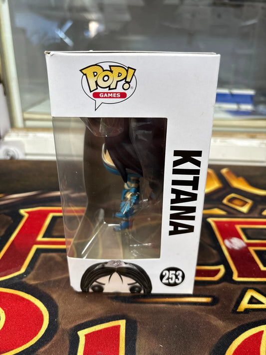 FUNKO POP Figure Games Mortal Kombat X - Kitana #253 FRENLY BRICKS - Open 7 Days