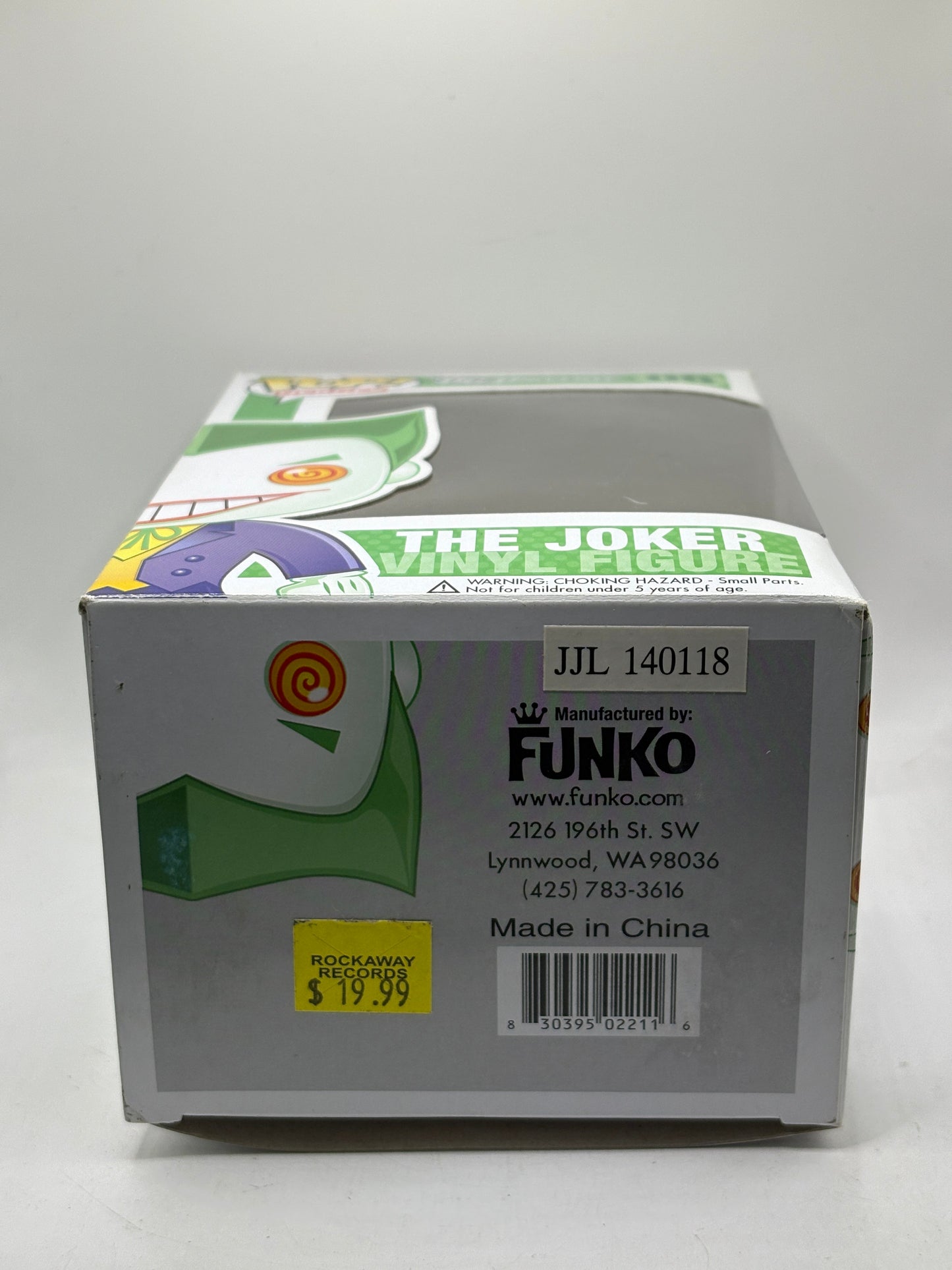 Funko POP! Heroes DC Universe #06 The Joker 2014 *NO MOULD* FRENLY BRICKS - Open 7 Days