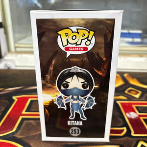 FUNKO POP Figure Games Mortal Kombat X - Kitana #253 FRENLY BRICKS - Open 7 Days