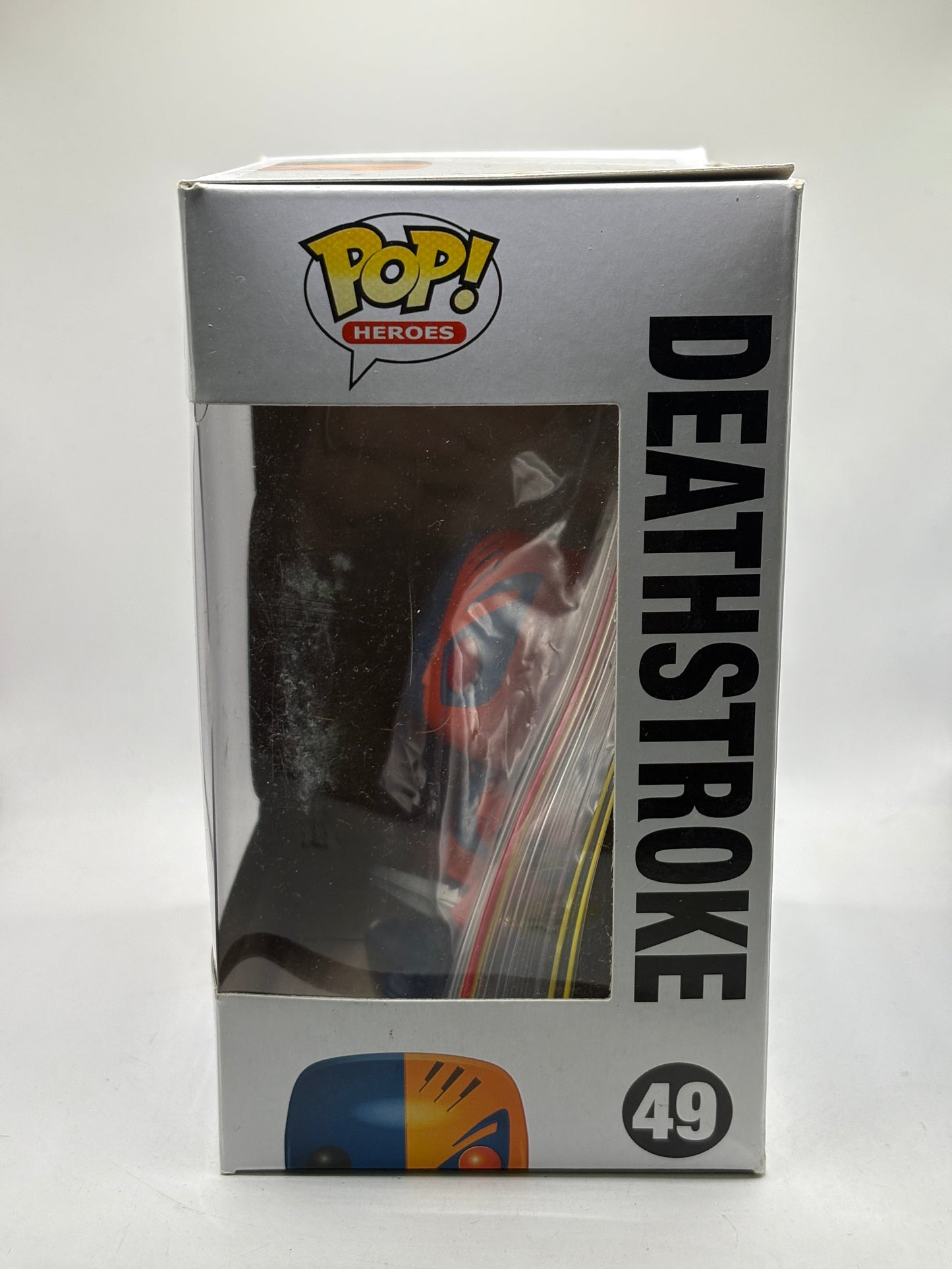 Funko POP! Heroes DC Comics #49 Deathstroke 2014 *NO MOULD* FRENLY BRICKS - Open 7 Days