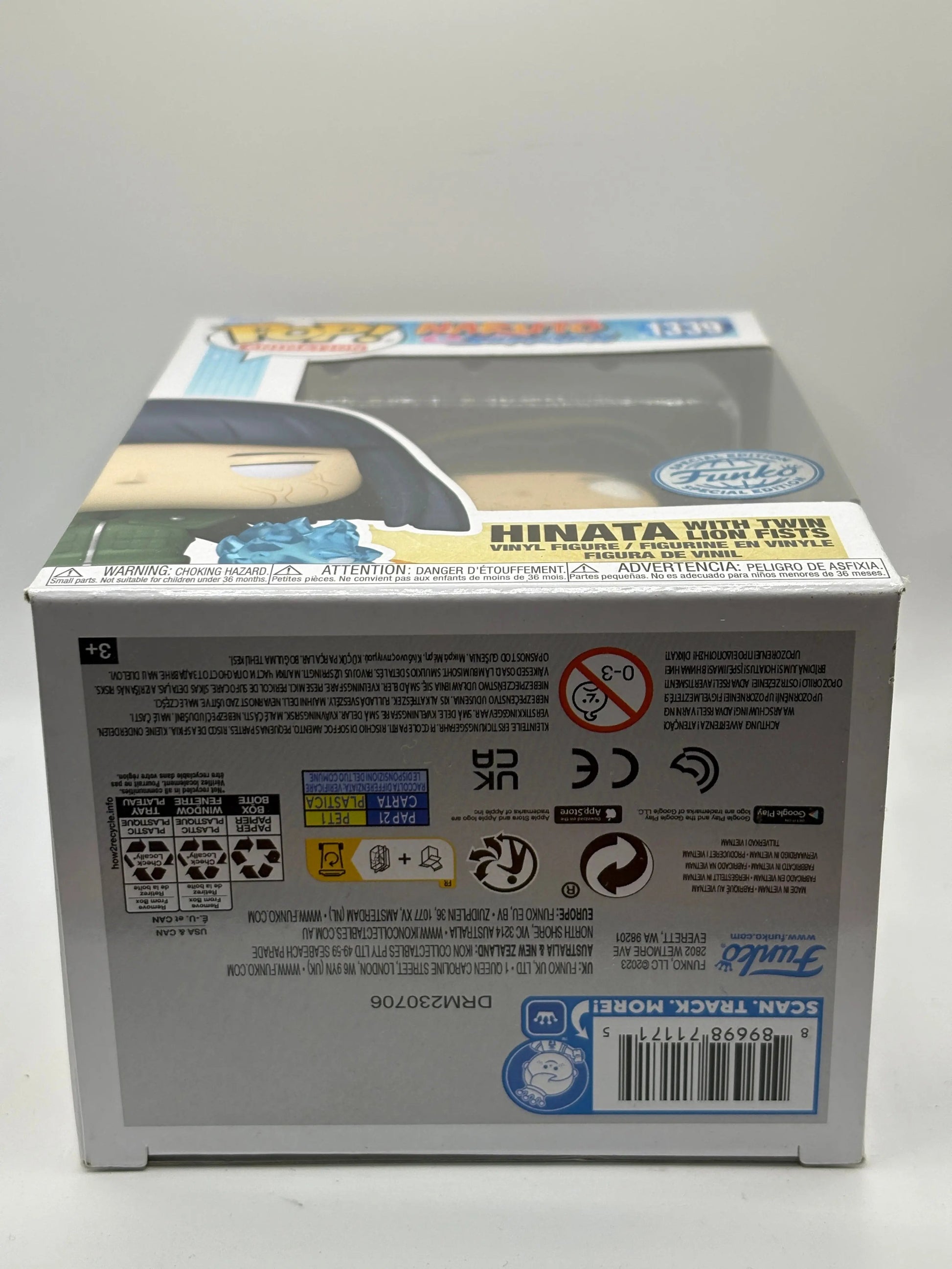 Funko POP! Naruto Shippuden #1339 Hinata with Twin Lion Fists SE FRENLY BRICKS - Open 7 Days