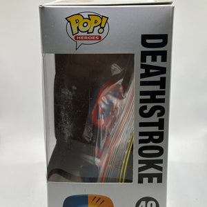Funko POP! Heroes DC Comics #49 Deathstroke 2014 *NO MOULD* FRENLY BRICKS - Open 7 Days