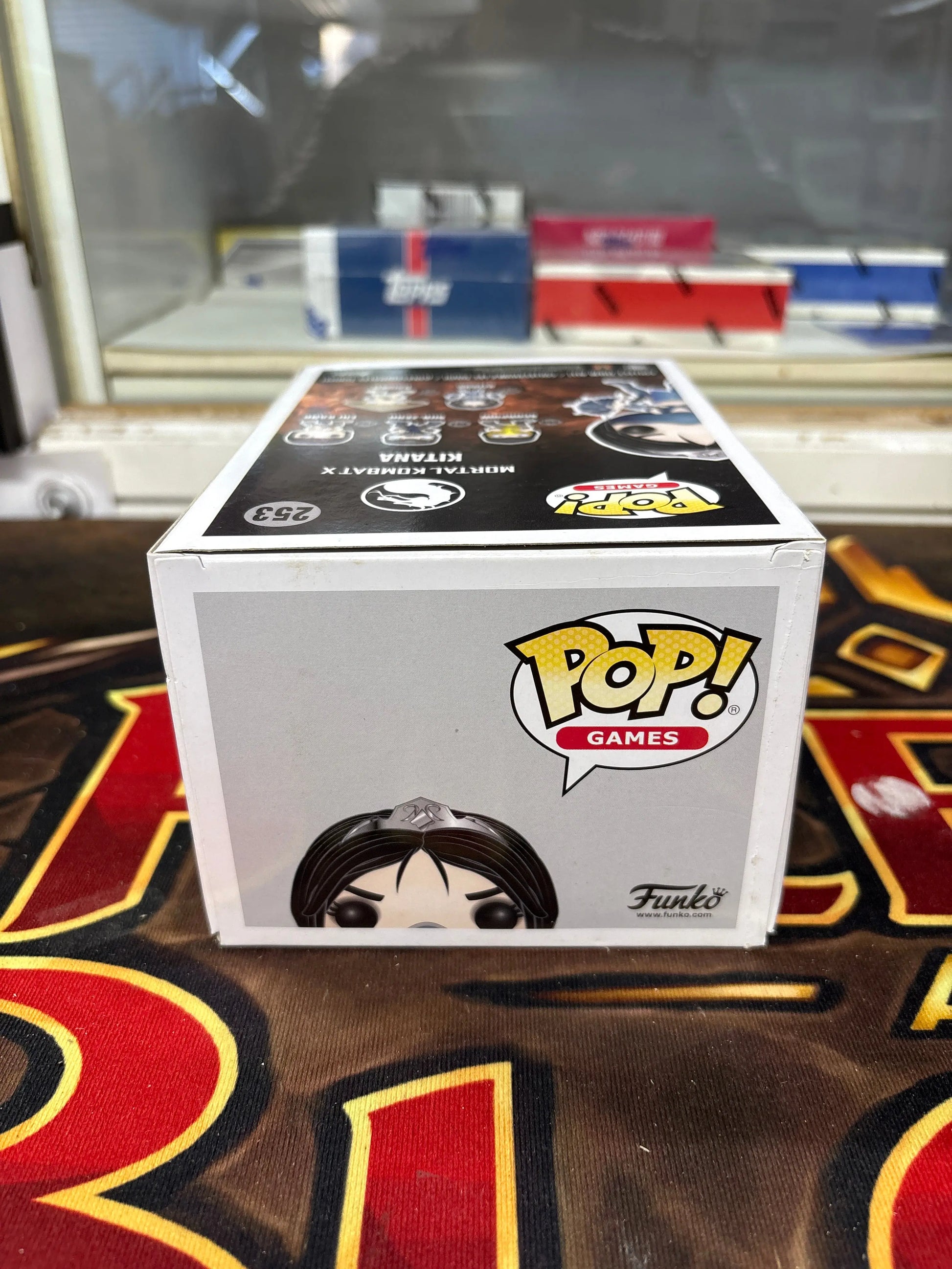 FUNKO POP Figure Games Mortal Kombat X - Kitana #253 FRENLY BRICKS - Open 7 Days