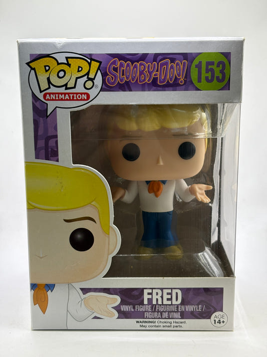 Funko POP! Animation Scooby-Doo #153 Fred Vinyl Figure