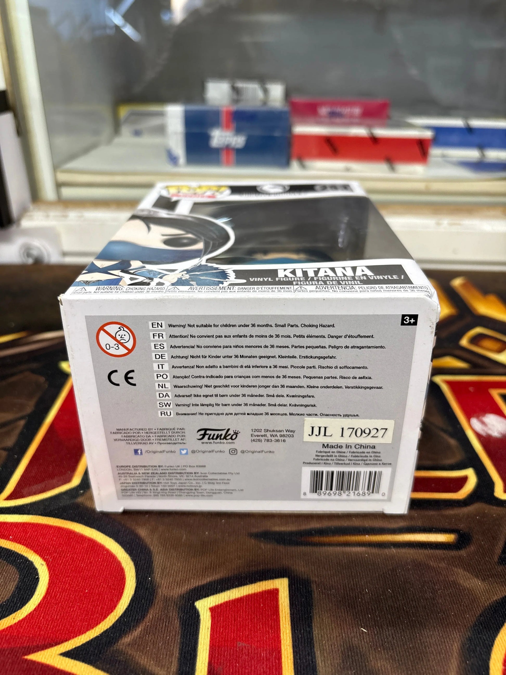 FUNKO POP Figure Games Mortal Kombat X - Kitana #253 FRENLY BRICKS - Open 7 Days