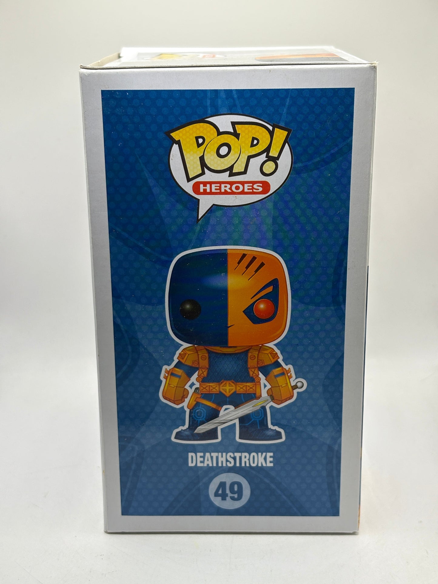 Funko POP! Heroes DC Comics #49 Deathstroke 2014 *NO MOULD* FRENLY BRICKS - Open 7 Days