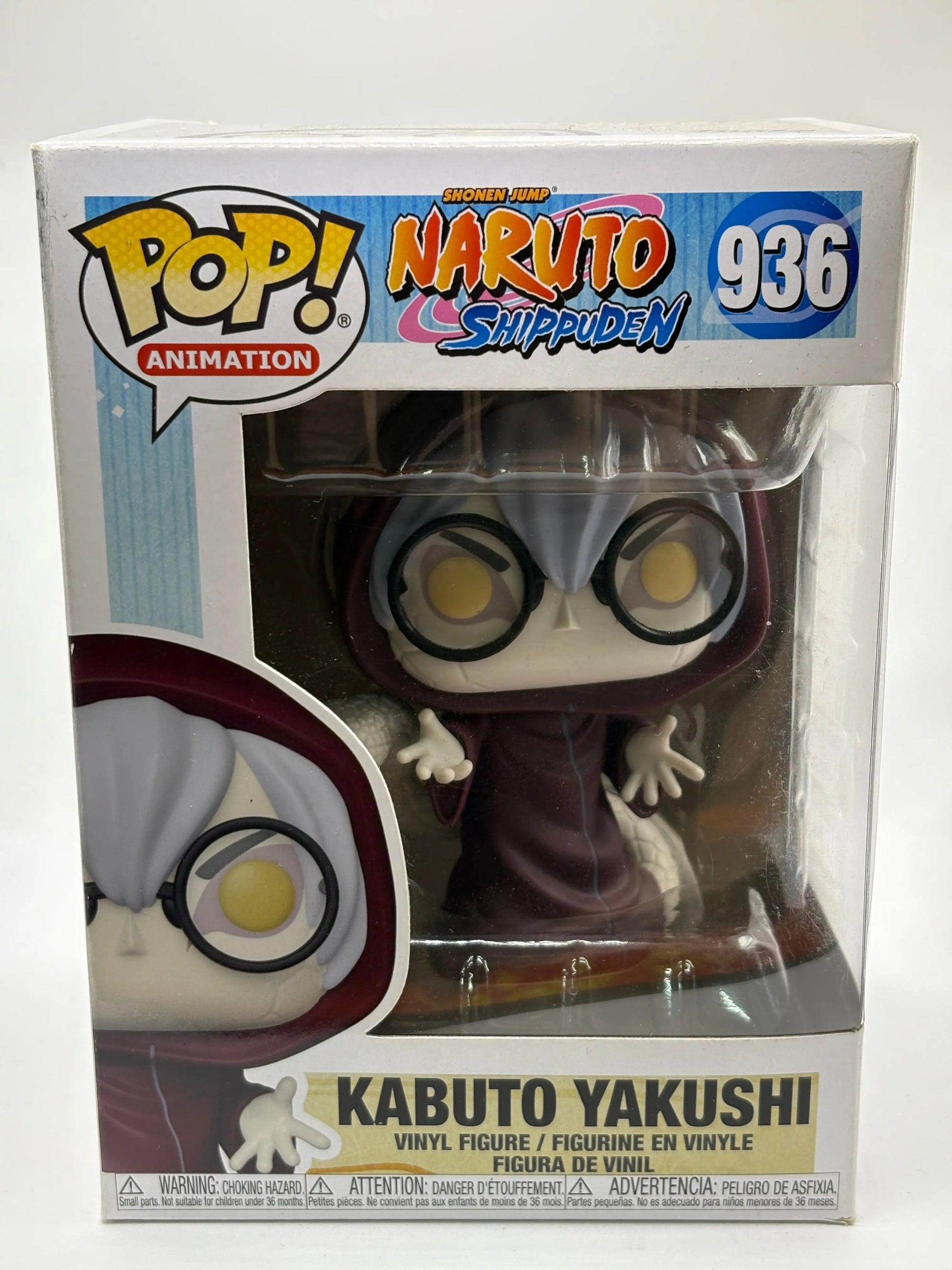 Funko POP! Animation Naruto Shippuden #936 Kabuto Yakushi FRENLY BRICKS - Open 7 Days