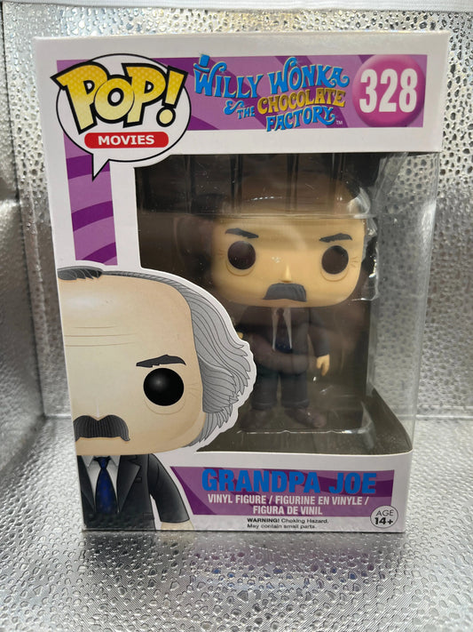 Funko POP Movies - Charlie and the Chocolate Factory - Grandpa Joe #328 FRENLY BRICKS - Open 7 Days