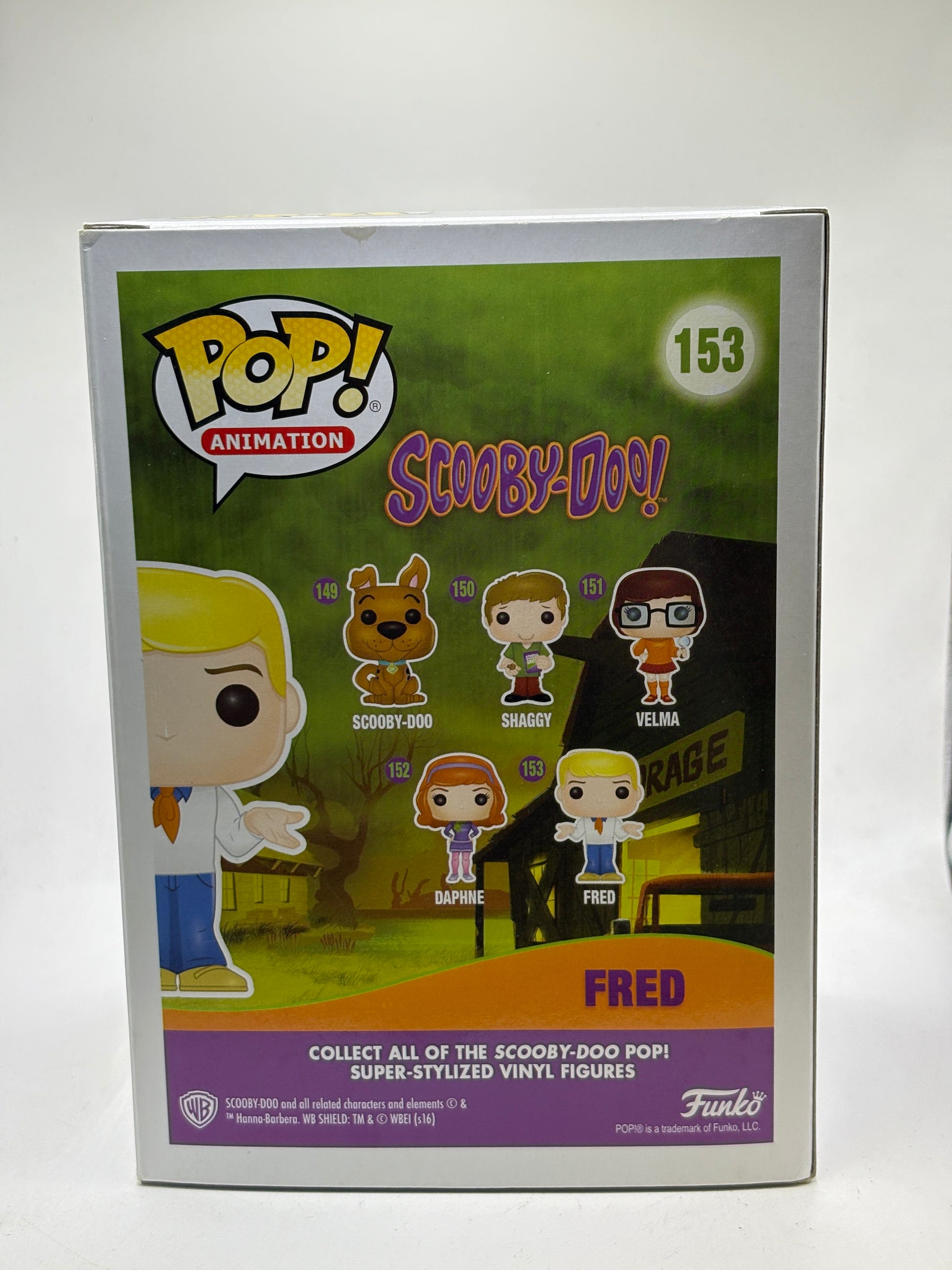 Funko POP! Animation Scooby-Doo #153 Fred Vinyl Figure image 3