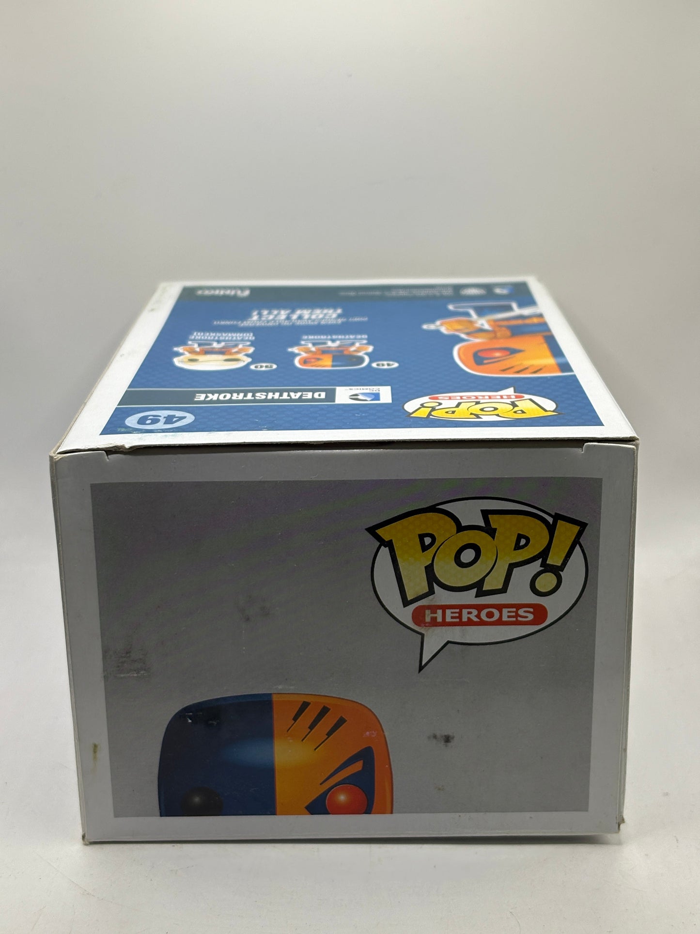 Funko POP! Heroes DC Comics #49 Deathstroke 2014 *NO MOULD* FRENLY BRICKS - Open 7 Days