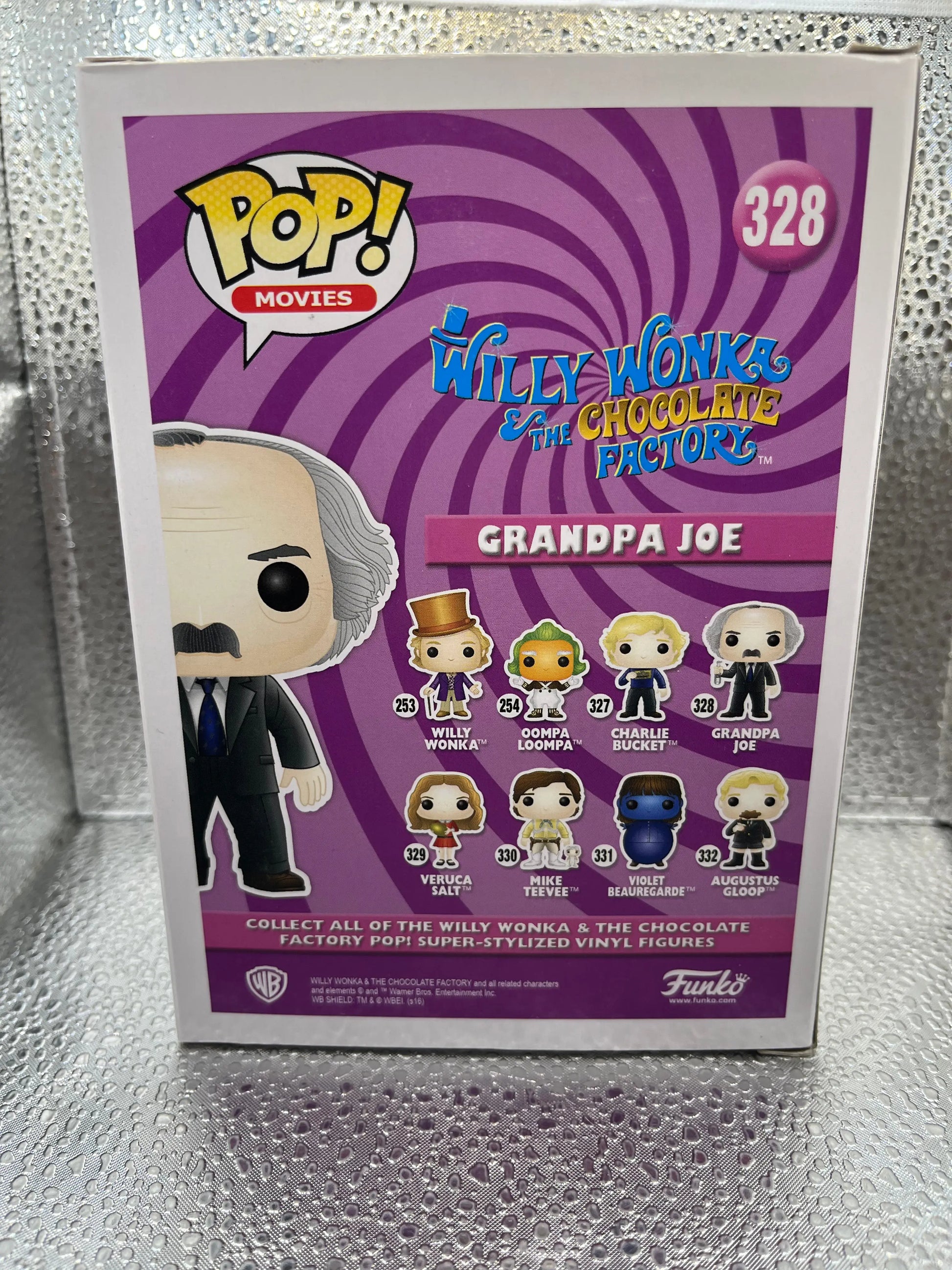 Funko POP Movies - Charlie and the Chocolate Factory - Grandpa Joe #328 FRENLY BRICKS - Open 7 Days