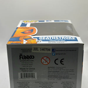 Funko POP! Heroes DC Comics #49 Deathstroke 2014 *NO MOULD* FRENLY BRICKS - Open 7 Days