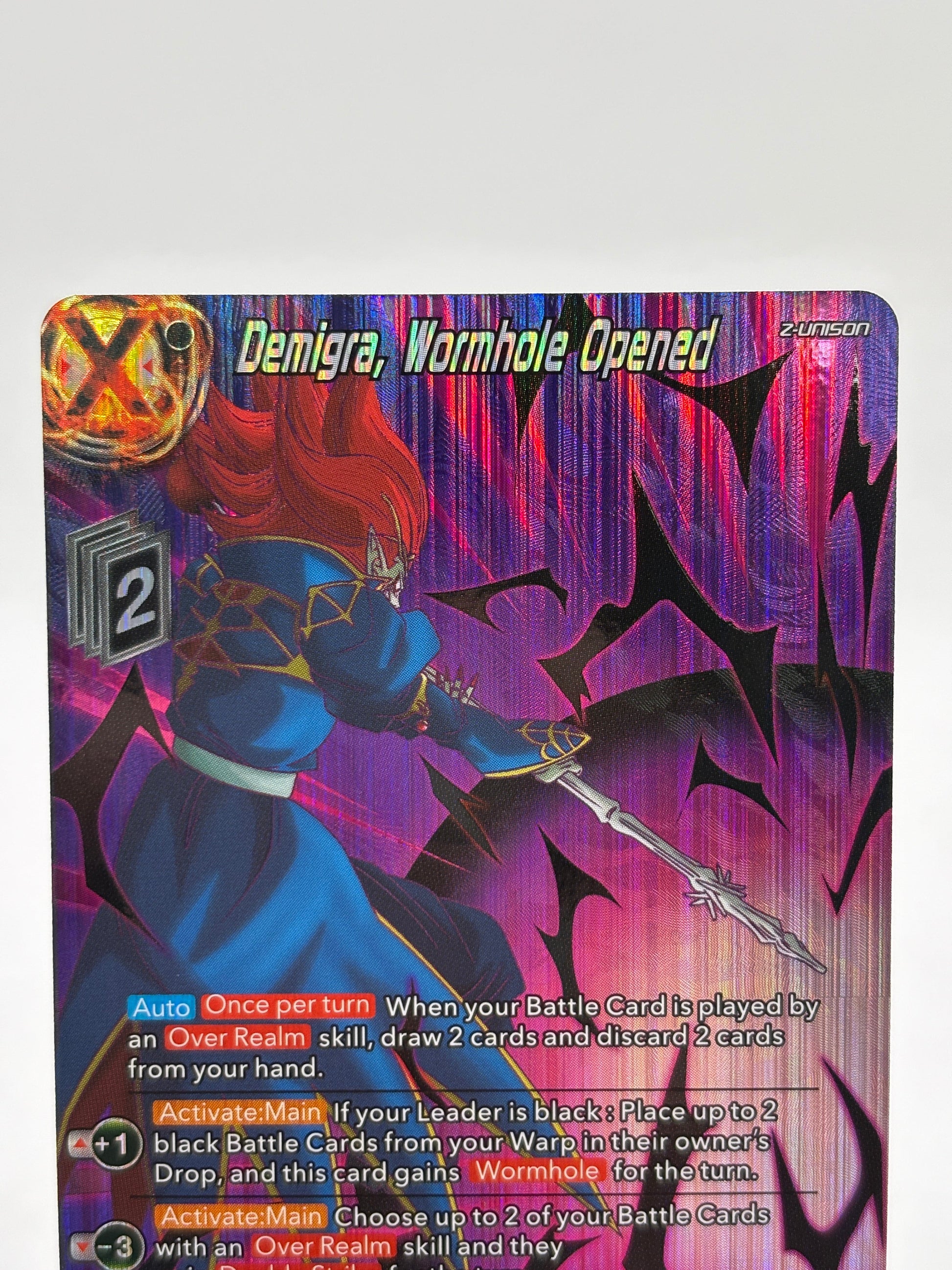 Dragon Ball Super Masters - Demigra, Wormhole Opened BT25-120 SPR FRENLY BRICKS - Open 7 Days