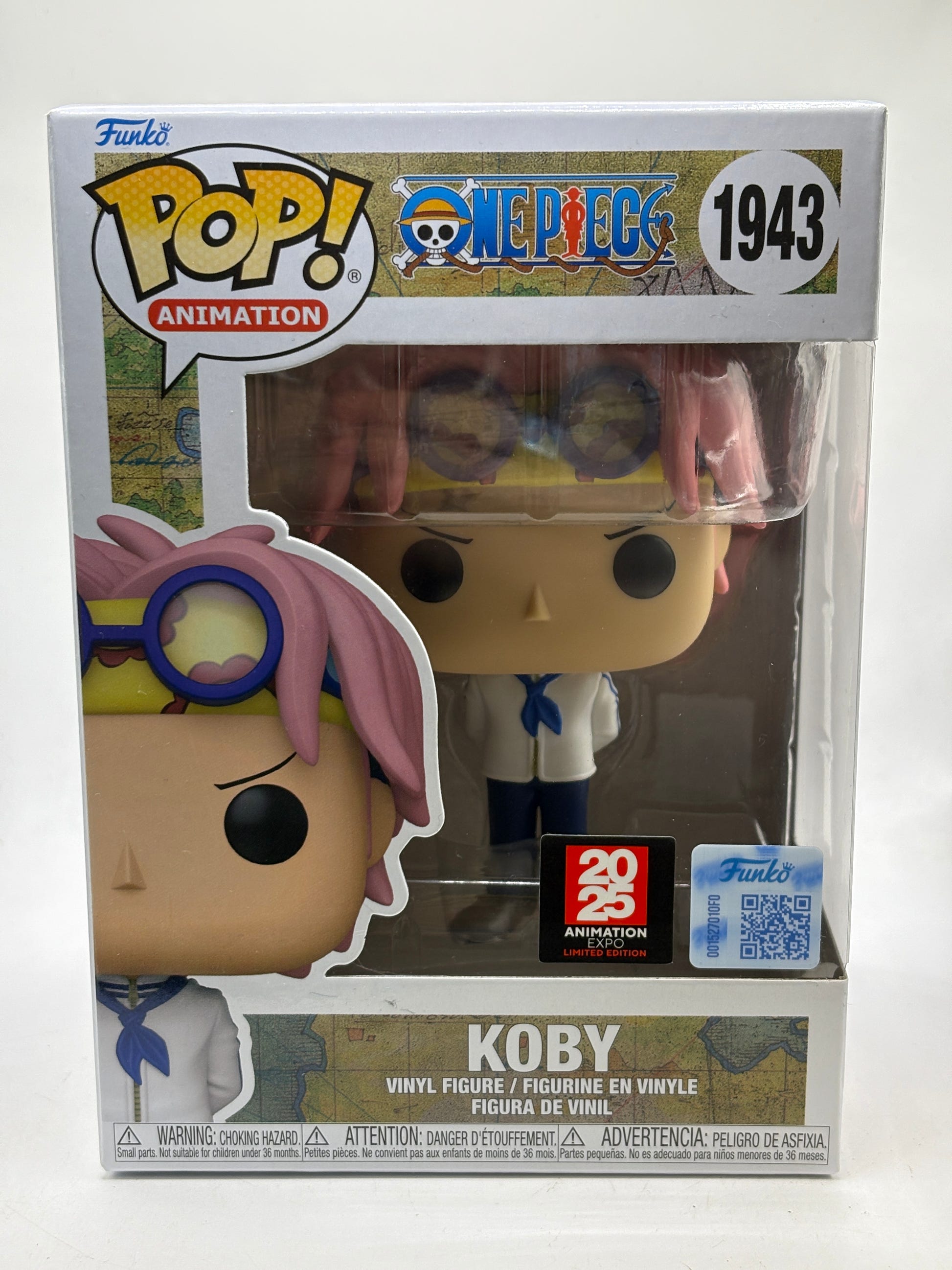 Funko POP! Animation One Piece #1943 Koby 2025 Animation Expo (2) image 1