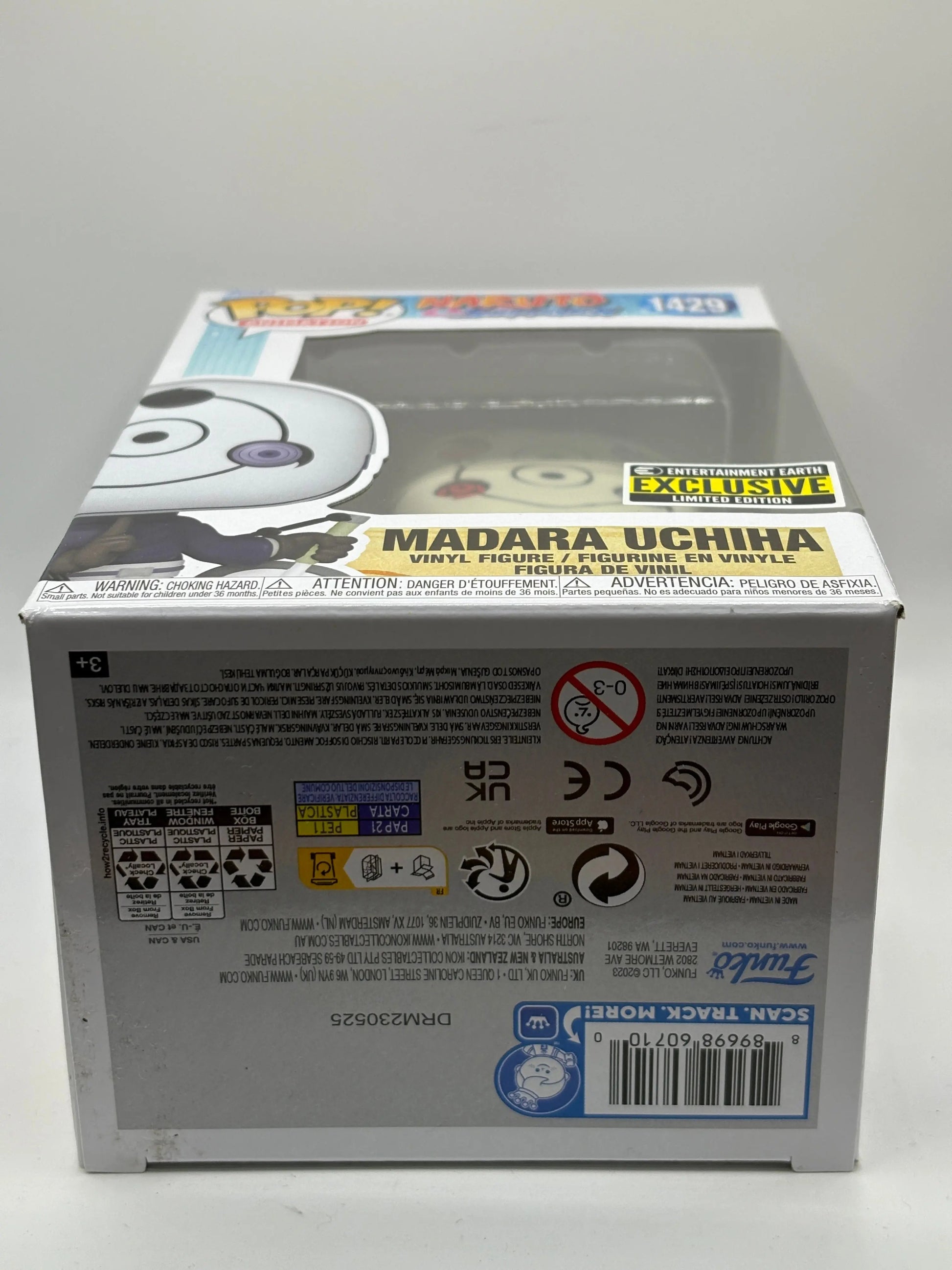 Funko POP! Naruto Shippuden #1429 Madara Uchiha Entertainment Earth Exclusive FRENLY BRICKS - Open 7 Days