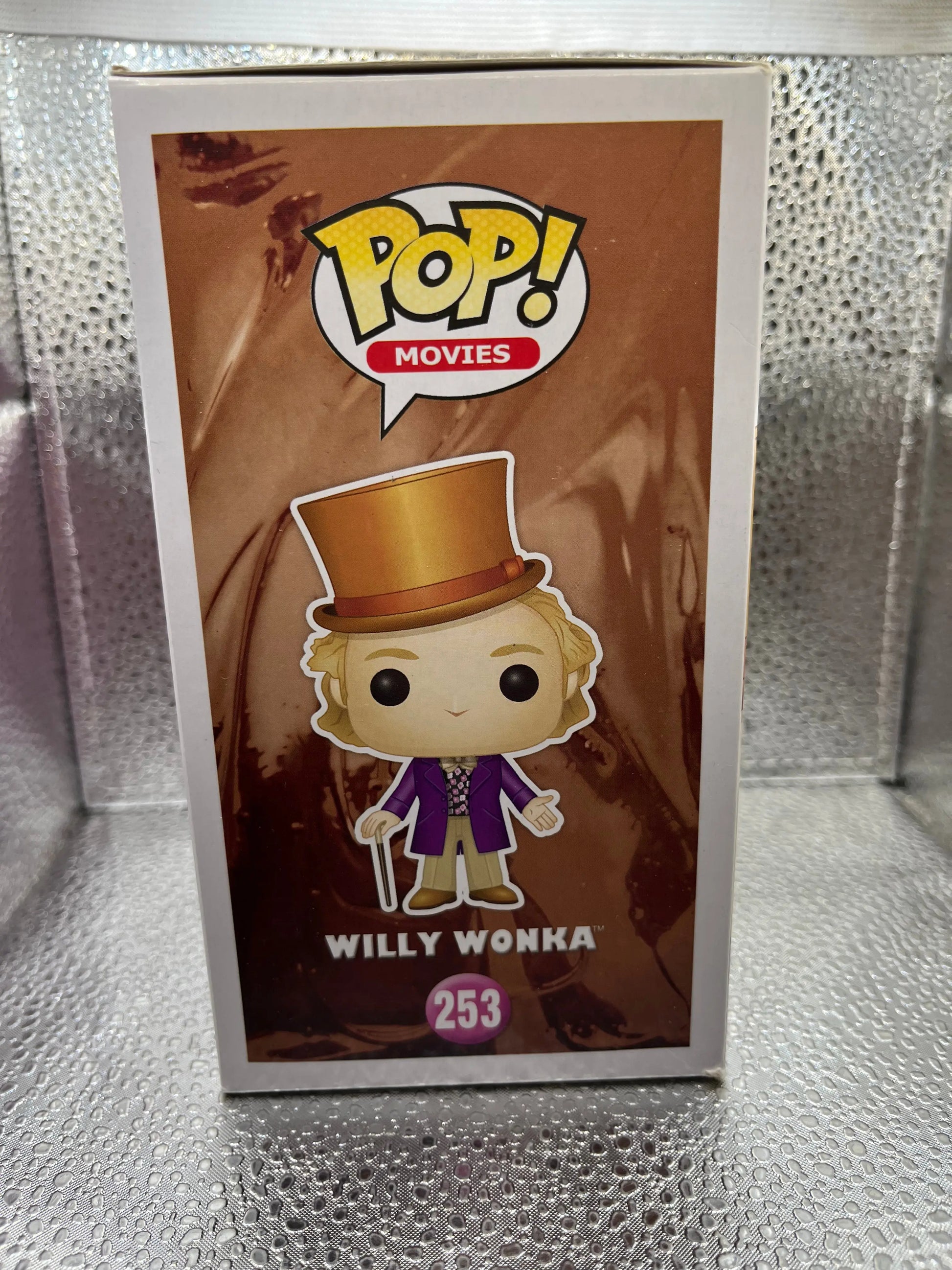 Funk POP Movies - Charlie and the Chocolate Factory - Willy Wonka #253 FRENLY BRICKS - Open 7 Days