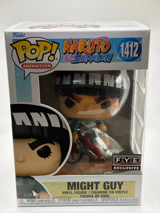 Funko POP! Animation Naruto Shippuden #1412 Might Guy FYE Exclusive FRENLY BRICKS - Open 7 Days