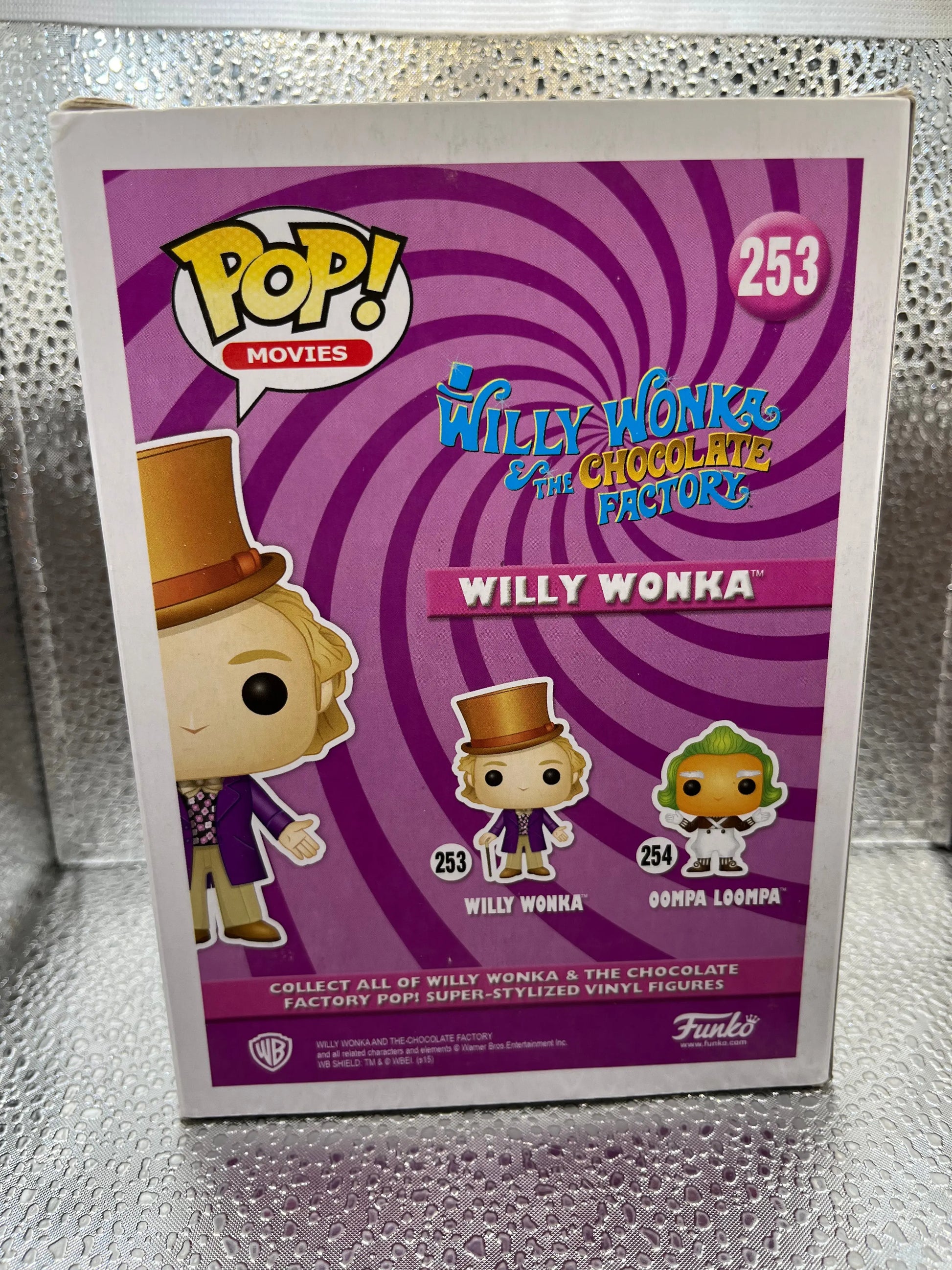 Funk POP Movies - Charlie and the Chocolate Factory - Willy Wonka #253 FRENLY BRICKS - Open 7 Days