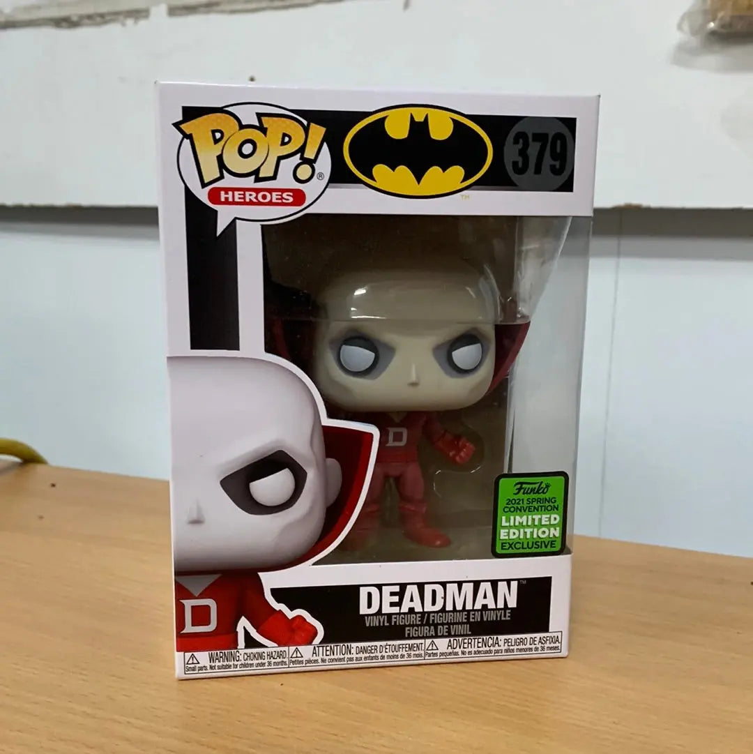 Funko Pop Deadman 379 2021 Spring Convention Exclusive Batman Heroes FRENLY BRICKS - Open 7 Days