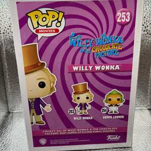 Funk POP Movies - Charlie and the Chocolate Factory - Willy Wonka #253 FRENLY BRICKS - Open 7 Days