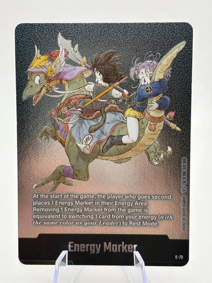 Dragon Ball Super Fusion World - Energy Marker E-72 Manga Booster FRENLY BRICKS - Open 7 Days