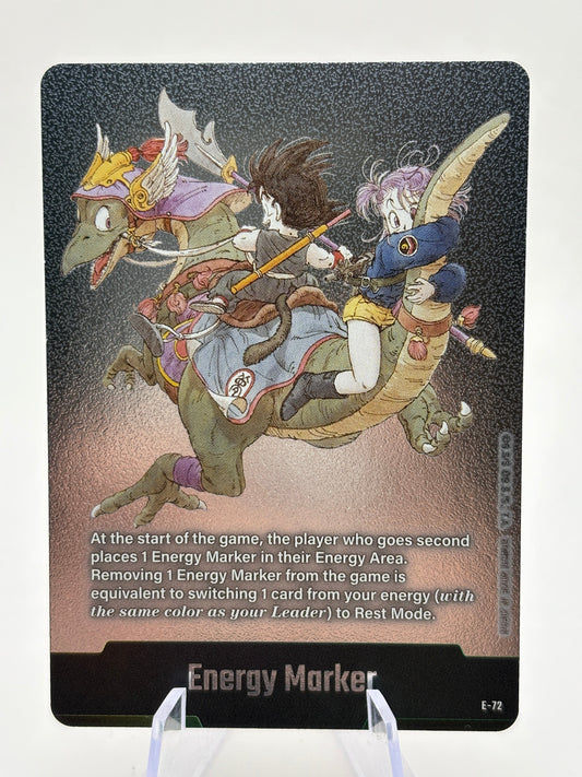 Dragon Ball Super Fusion World - Energy Marker E-72 Manga Booster FRENLY BRICKS - Open 7 Days