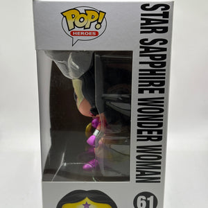 Funko POP! Heroes DC Super Heroes #61 Star Sapphire Wonder Woman 2014 FRENLY BRICKS - Open 7 Days