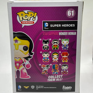 Funko POP! Heroes DC Super Heroes #61 Star Sapphire Wonder Woman 2014 FRENLY BRICKS - Open 7 Days